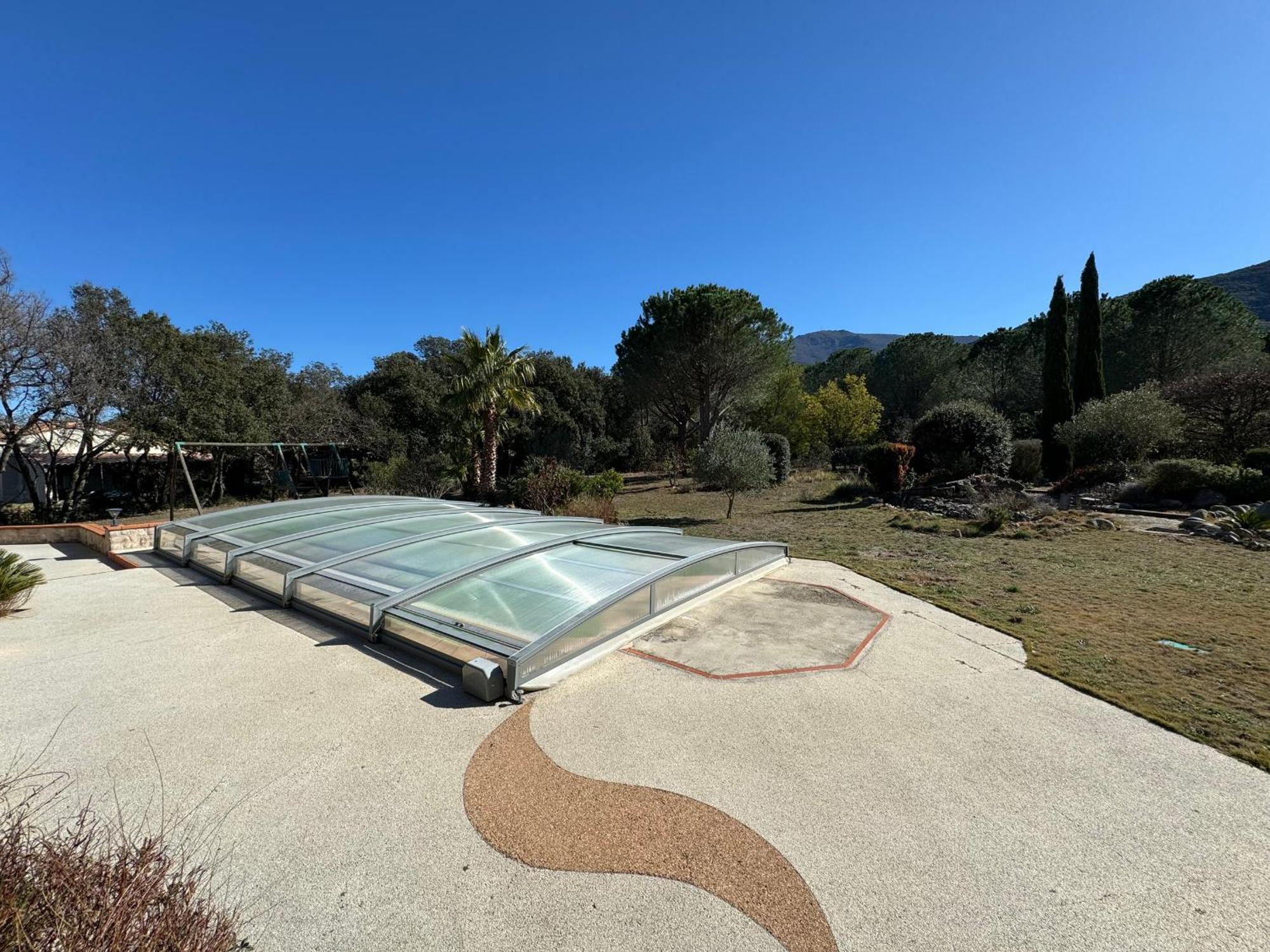 Villa 4 Faces A Laroque-Des-Alberes Avec Piscine Et Terrasse - Fr-1-732-67 Exteriör bild